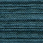 Detail of a sisal grasscloth wallpaper in dark turquoise on a paper backing.