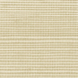 Detail of a sisal grasscloth wallpaper in cream on a tan paper backing.