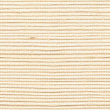 Detail of a sisal grasscloth wallpaper in cream on a paper backing.