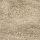 Handknotted rug with subtle texture in cream wool