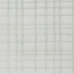 Broadloom carpet in a dimensional check lattice in cool white.