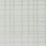 Broadloom carpet in a dimensional check lattice in cool white.