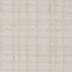 Broadloom carpet in a dimensional check lattice in cream.