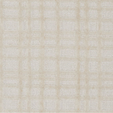 Broadloom carpet in a dimensional check lattice in cream.