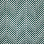Broadloom carpet swatch in a herringbone pattern dark green color