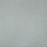 Broadloom carpet swatch in a herringbone pattern blue color