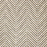Broadloom carpet swatch in a herringbone pattern tan color