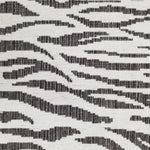 Berlin animal rug design in black and white