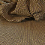 Close-up of brown textured fabric