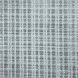 Broadloom carpet in a textural grid in cool grey.