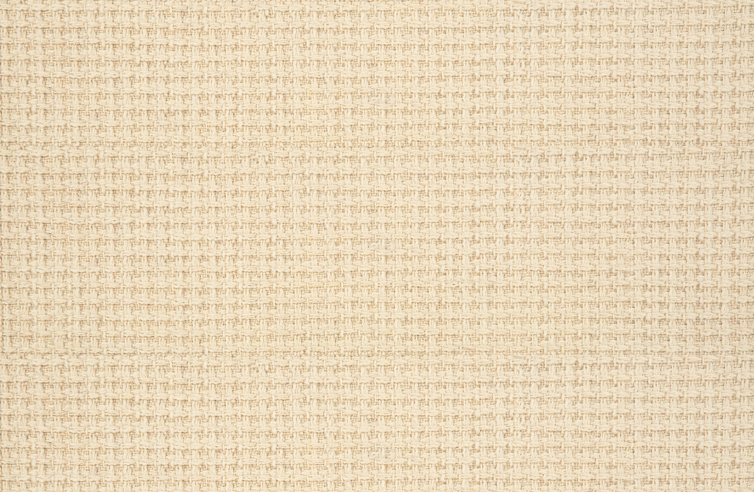 Broadloom carpet in solid woven texture in  ivory. 