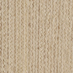 Broadloom carpet sample in braided texture in cream. 
