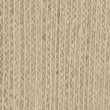 Broadloom carpet sample in braided texture in cream. 