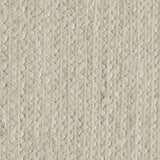 Broadloom carpet sample in braided texture in ivory.