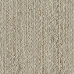 Broadloom carpet sample in braided texture in ecru.