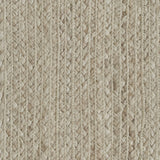 Broadloom carpet sample in braided texture in ecru.