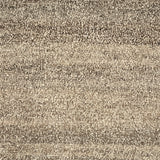 Textured beige and brown handknotted rug 
