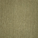 Close up of a carpet with a herringbone weave in sage green.