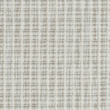 Broadloom carpet in a ribbed striated stripe in shades of cream and beige.