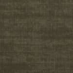 Solid broadloom carpet in olive green. 