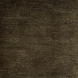 Handknotted rug in pashmina and silk in solid cut pile in warm brown.