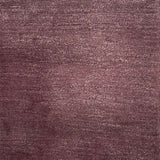 Handknotted rug in pashmina and silk in solid cut pile in purple.