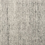 Broadloom carpet in a textural strie in silver with darker grey accents.