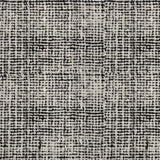 Broadloom carpet in a textural strie in white accented with black