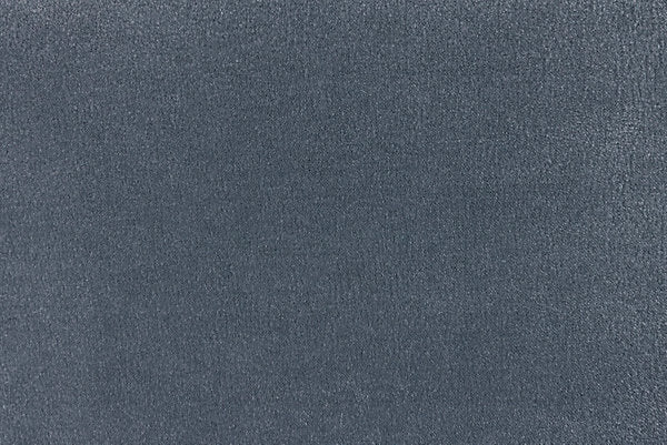 Solid cut pile broadloom carpet in slate.