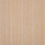 Close-up of a striped herringbone broadloom in light orange.