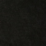 Detail of velvet fabric yardage in black.