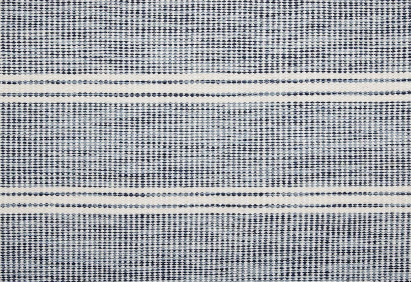 Broadloom carpet swatch in a textural pattern in a blue design