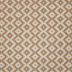Broadloom carpet swatch geometric design in tan