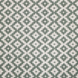 Broadloom carpet swatch geometric design in blue