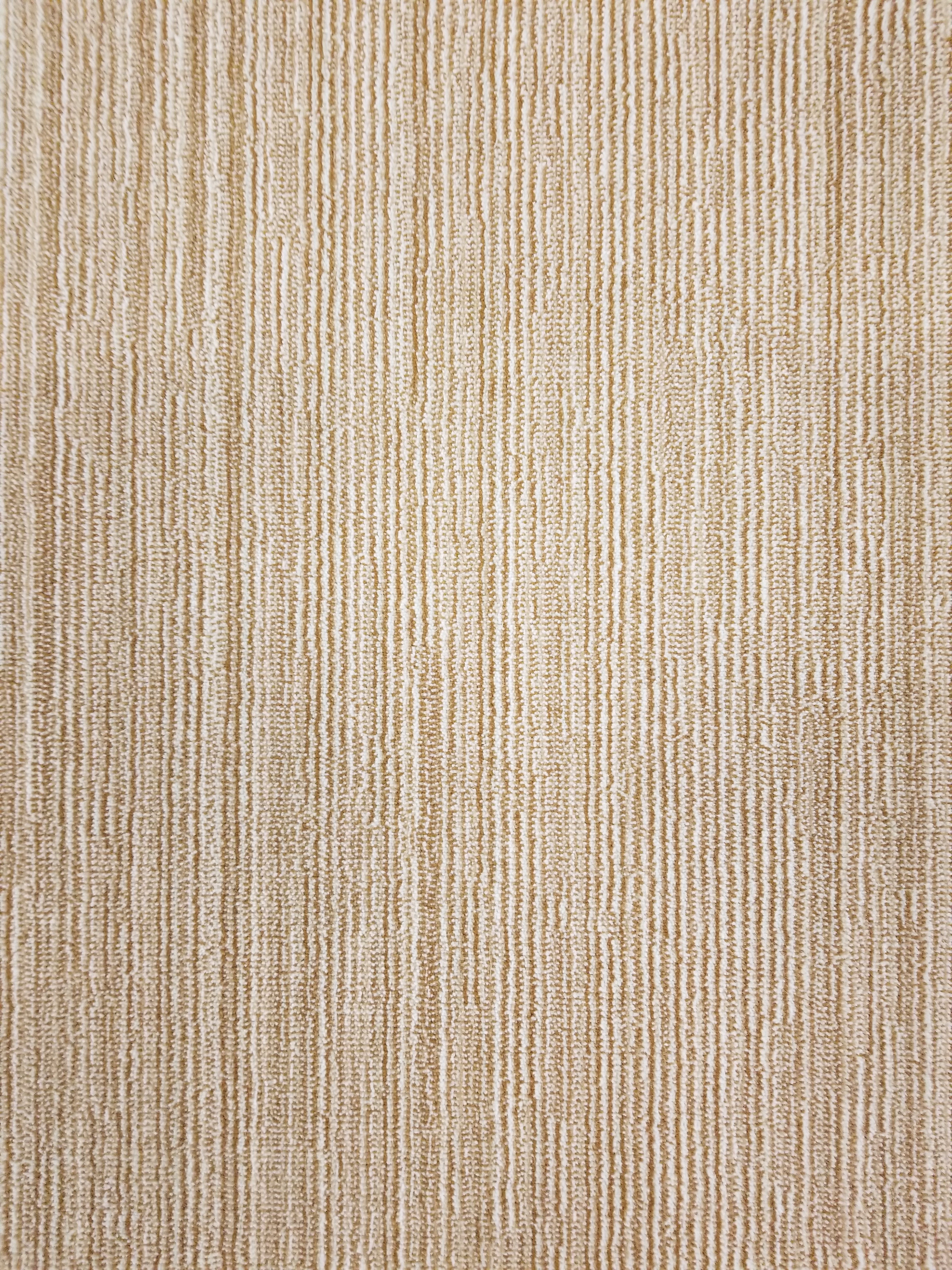 Berlin striped rug design in mustard