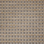 Broadloom carpet swatch in a rope textural pattern in a cream dark grey design