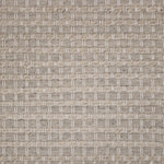 Broadloom carpet swatch in a rope textural pattern in a light grey design