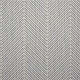 Broadloom carpet swatch herringbone design in blue