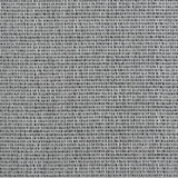 Broadloom carpet in a ribbed stripe in charcoal grey.