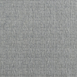 Broadloom carpet in a ribbed stripe in cool blue.