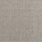 Broadloom carpet in a ribbed stripe in warm grey. 