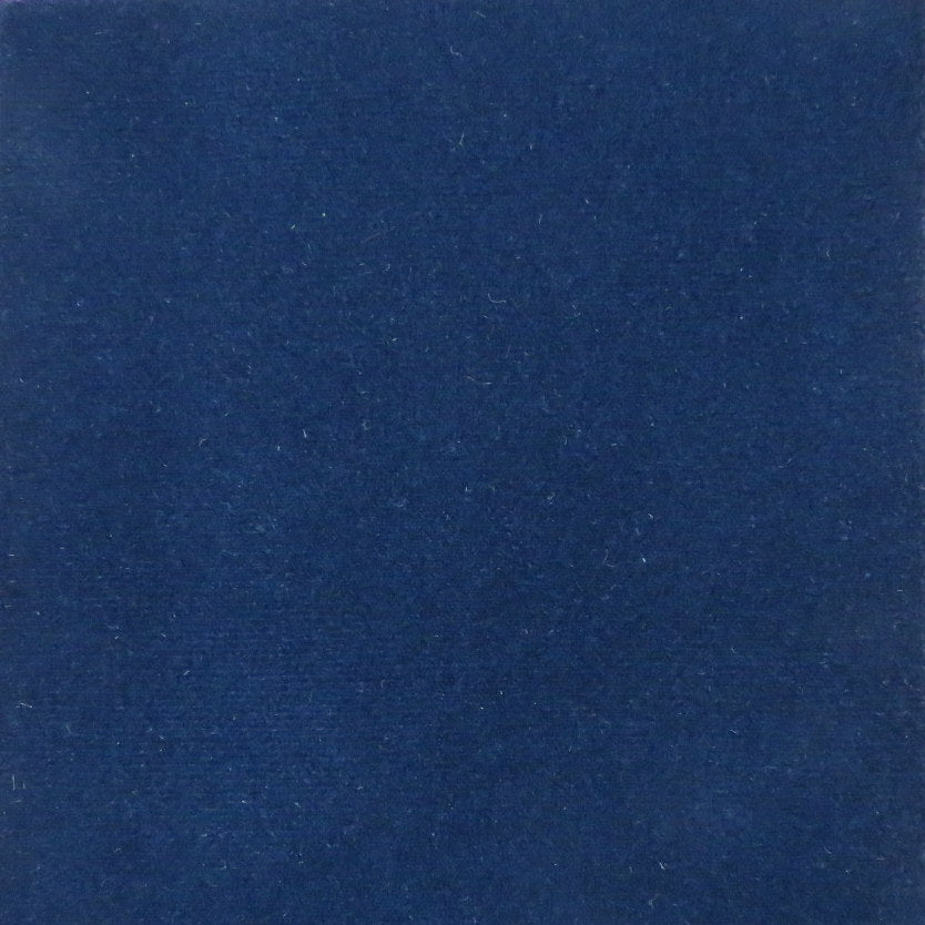 Berlin rug in solid design in navy blue