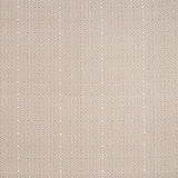 Patterned fabric swatch with a geometric diamond design in beige tones