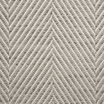Broadloom carpet swatch herringbone design in grey