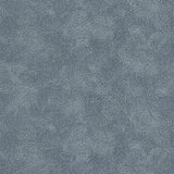 Detail of printed fabric with a white celestial dotted pattern on a cool blue background.