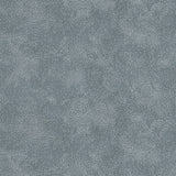 Detail of printed wallpaper with a white celestial dotted pattern on a cool blue background. 