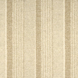 Textured broadloom carpet in beige with stripes in taupe.