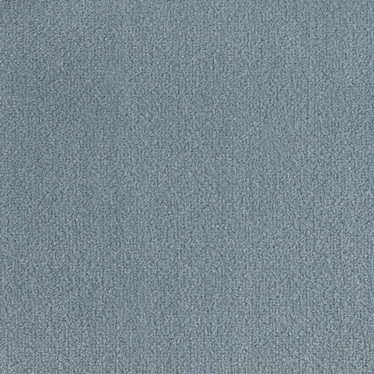 Broadloom carpet swatch in a solid pattern in a dark slate design