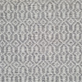 Berlin rug in geometric design in dark grey