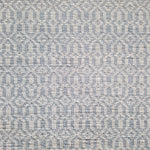 Berlin rug in geometric design in blue
